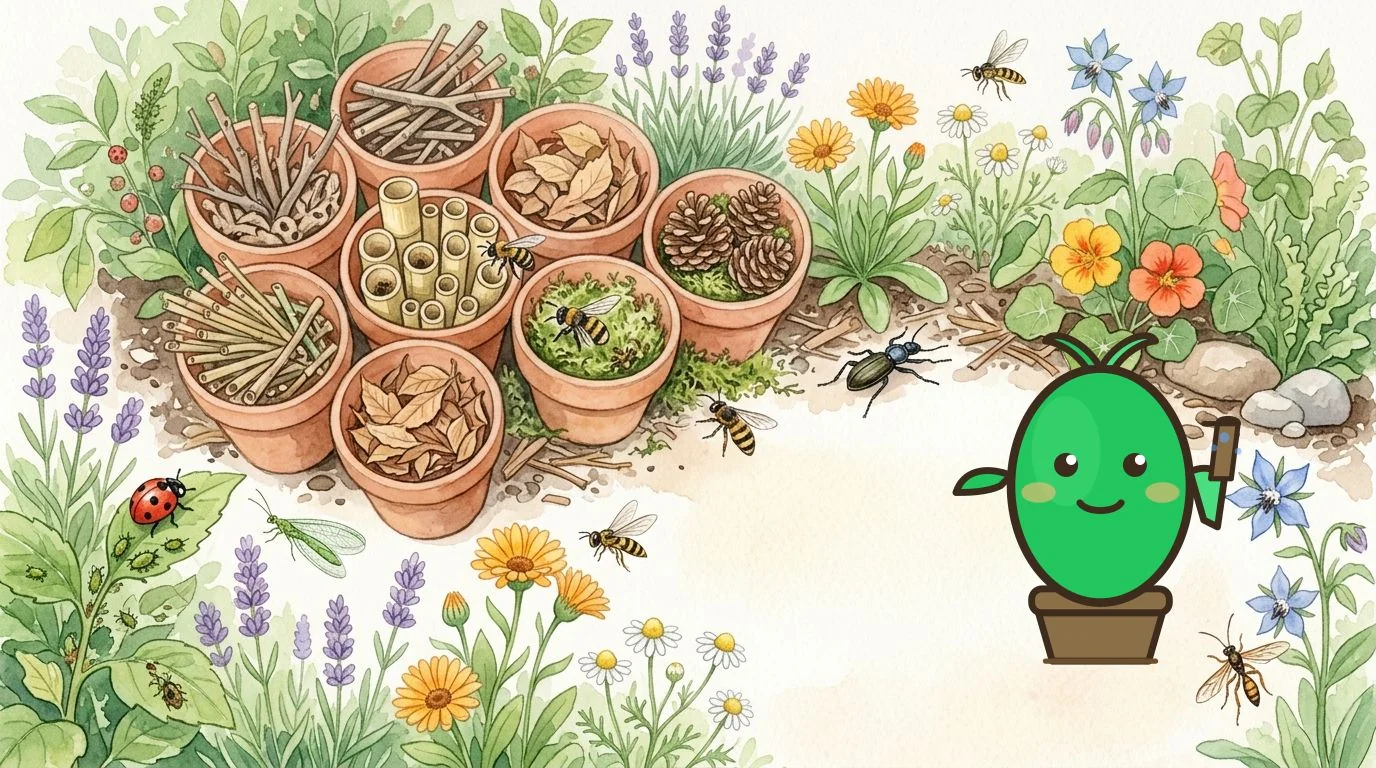 Élever des Insectes Auxiliaires pour Protéger vos Cultures