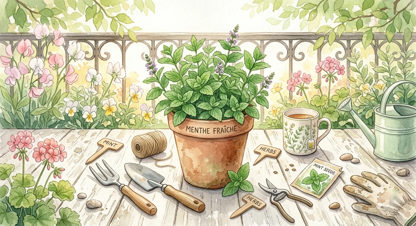 Jardinage en Ville : Cultiver de la Menthe dans un Petit Espace