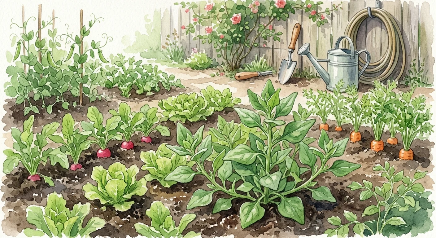 Mai au Potager : La Magie de la Tétragone