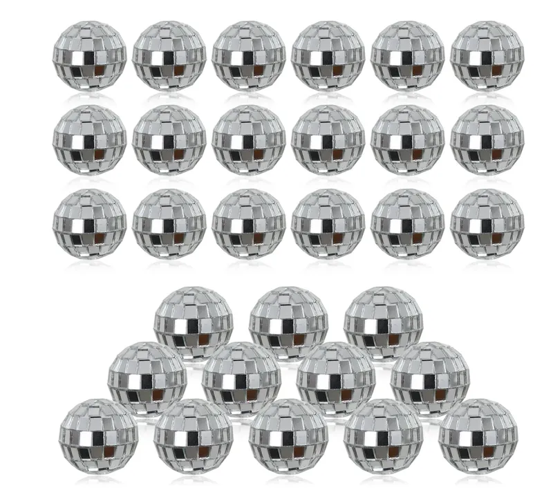 Yitexin 30 Boules Disco à Effet Miroir 3cm