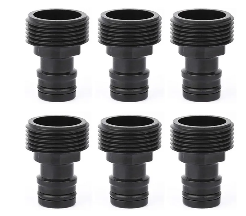 Topways Adaptateur 3/4 Pouce Fileté (Lot de 6)